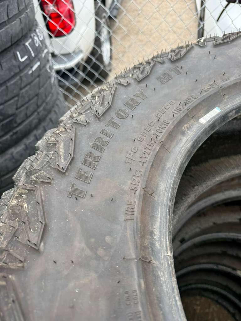 LT275/70R18 (3 Used Tires) Goodyear Wrangler Territory MT