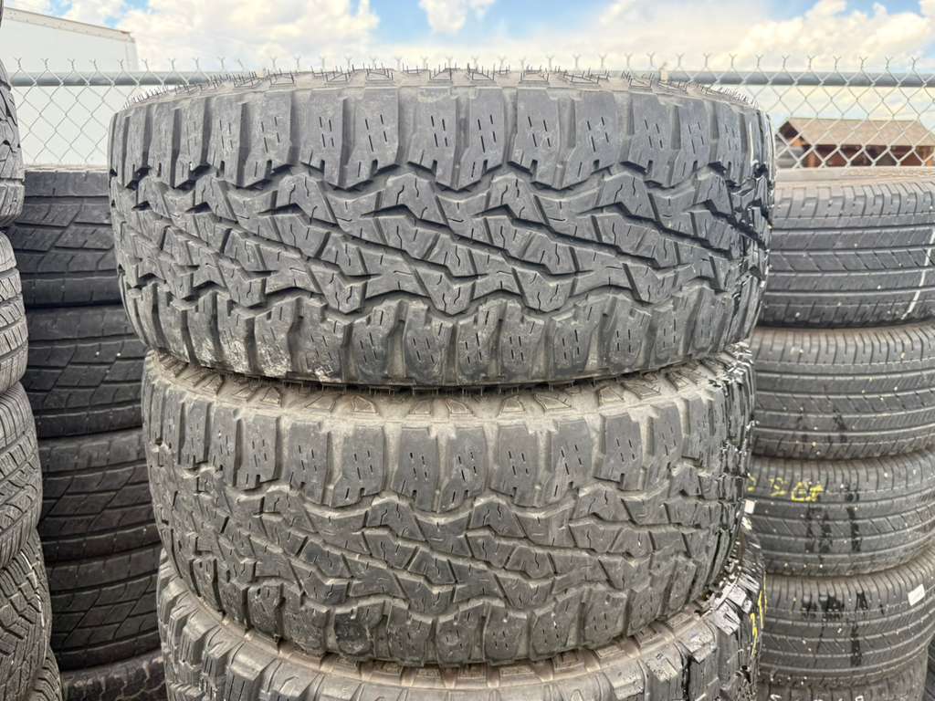 LT275/65R18 Pair (2 Used Tires) Goodyear wrangler ultraterrain AT