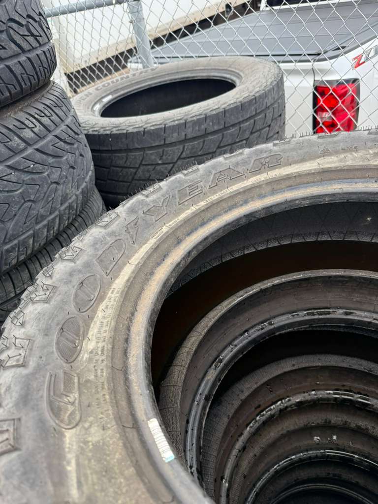 LT275/65R18 Pair (2 Used Tires) Goodyear wrangler ultraterrain AT
