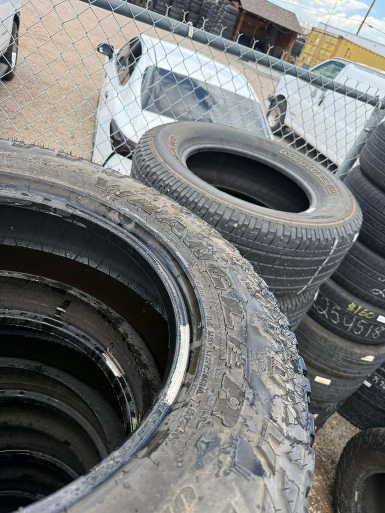 LT275/65R18 Pair (2 Used Tires) Goodyear wrangler ultraterrain AT