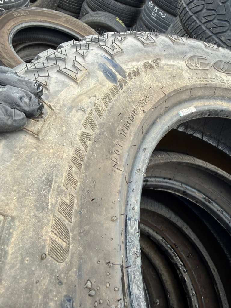 LT275/65R18 Pair (2 Used Tires) Goodyear wrangler ultraterrain AT
