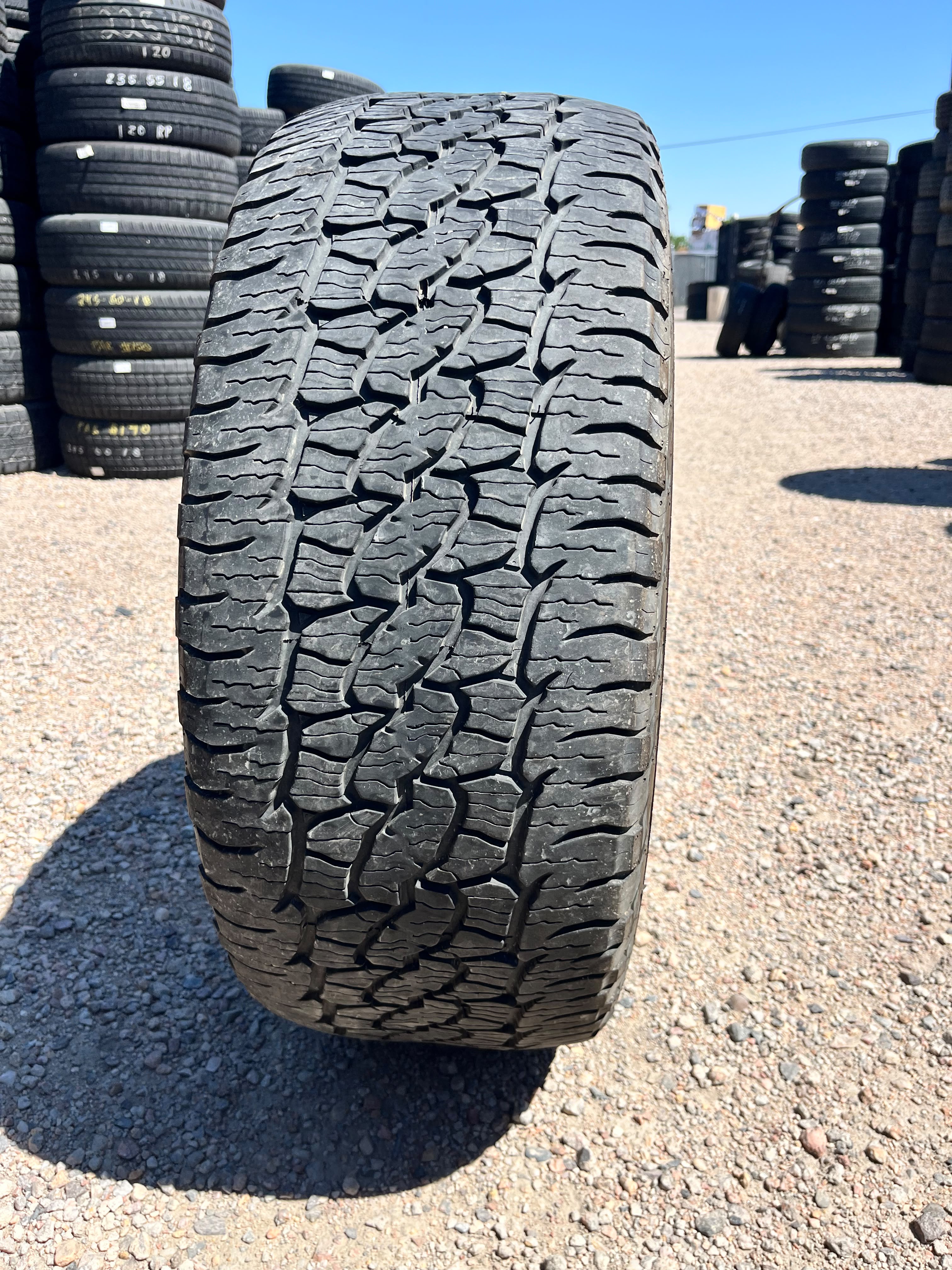 275/55R20 (3 Used Tires) BFGoodrich  Trail-Terrain