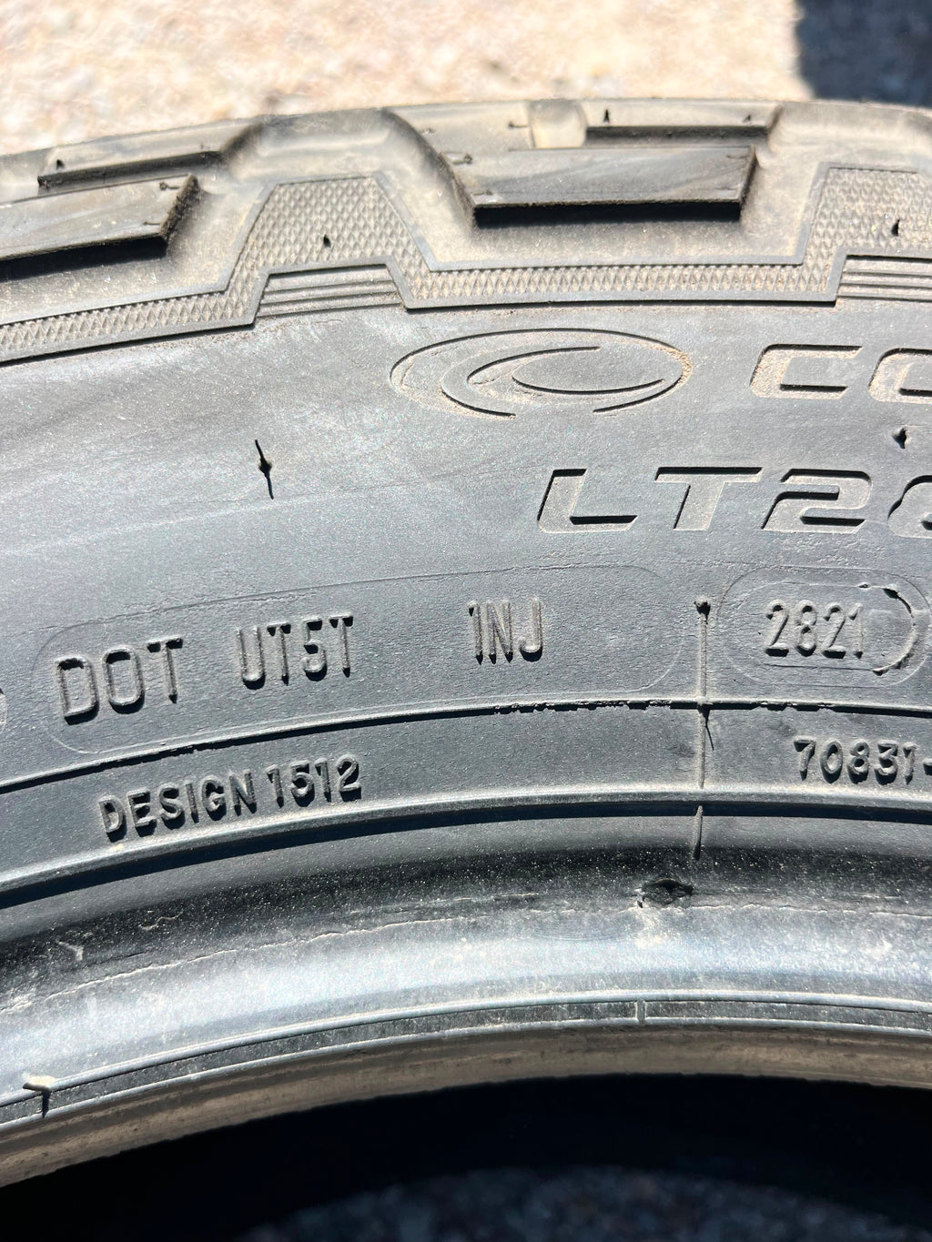 LT285/60R20 Pair (2 Used Tires) Cooper / Discoverer AT3 XLT