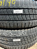 LT285/60R20 Pair (2 Used Tires) Michelín Agilis CrossClimate