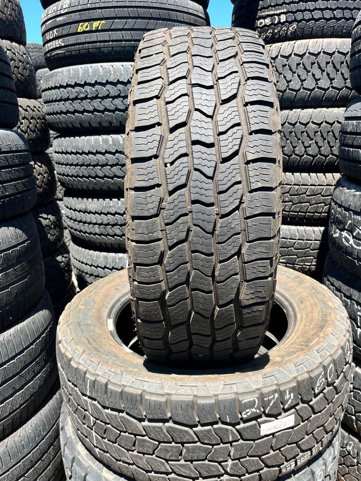 275/60R20 Pair (2 Used Tires) Cooper Discoverer AT3