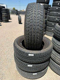 265/60R20 Set (4 Used Tires) Michelin Defender LTX M/S 2