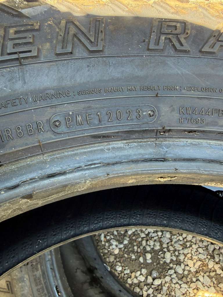 LT275/65R20 Pair (2 Used Tires) Mazama Open Range SQM-3