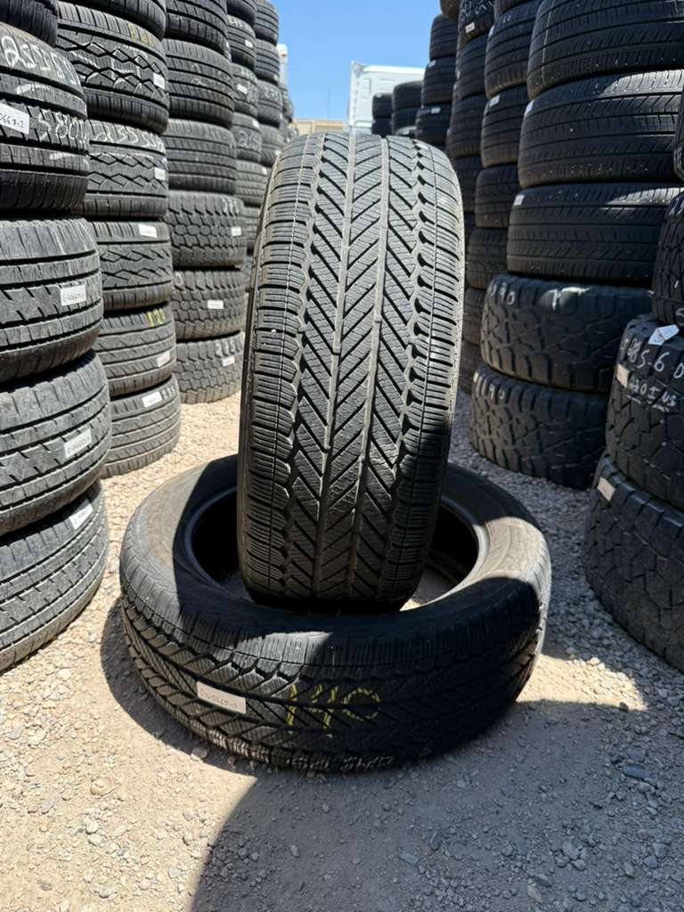 245/50R20 Pair (2 Used Tires) Bridgestone WeatherPeak