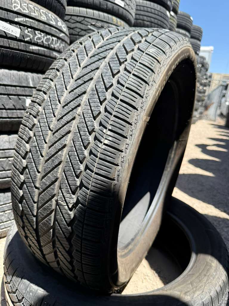 245/50R20 Pair (2 Used Tires) Bridgestone WeatherPeak
