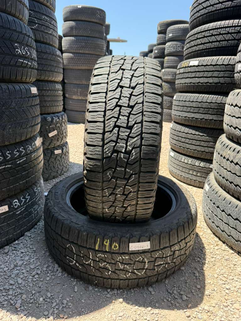 245/50R20 Pair (2 Used Tires) Falken Wildpeak A/T Trail