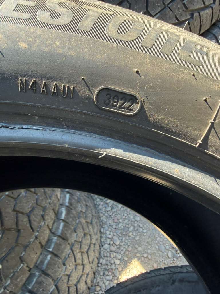 255/50R20 Pair (2 Used Tires) Bridgestone AS Ultra