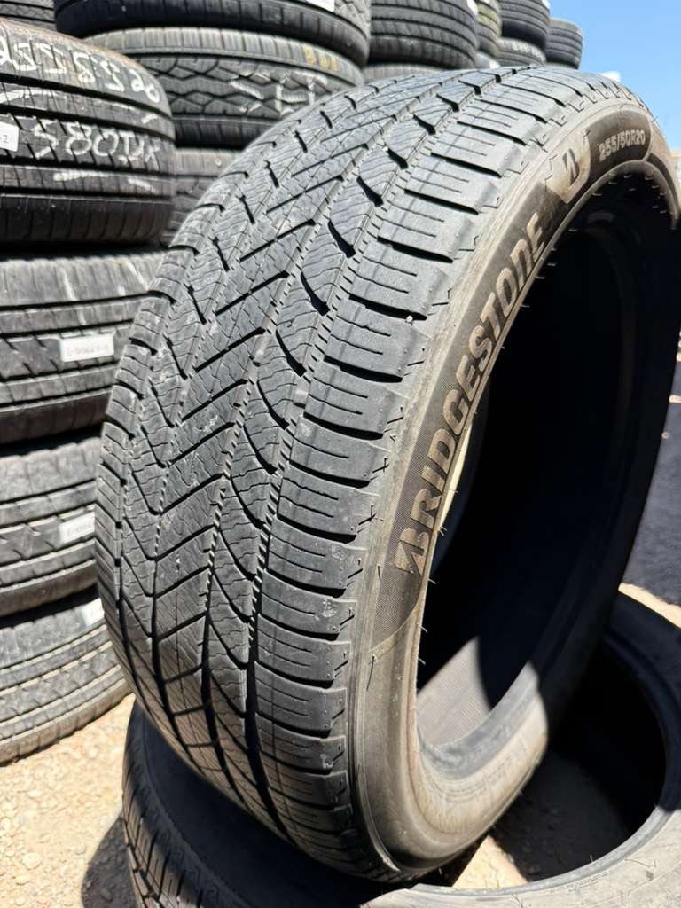 255/50R20 Pair (2 Used Tires) Bridgestone AS Ultra