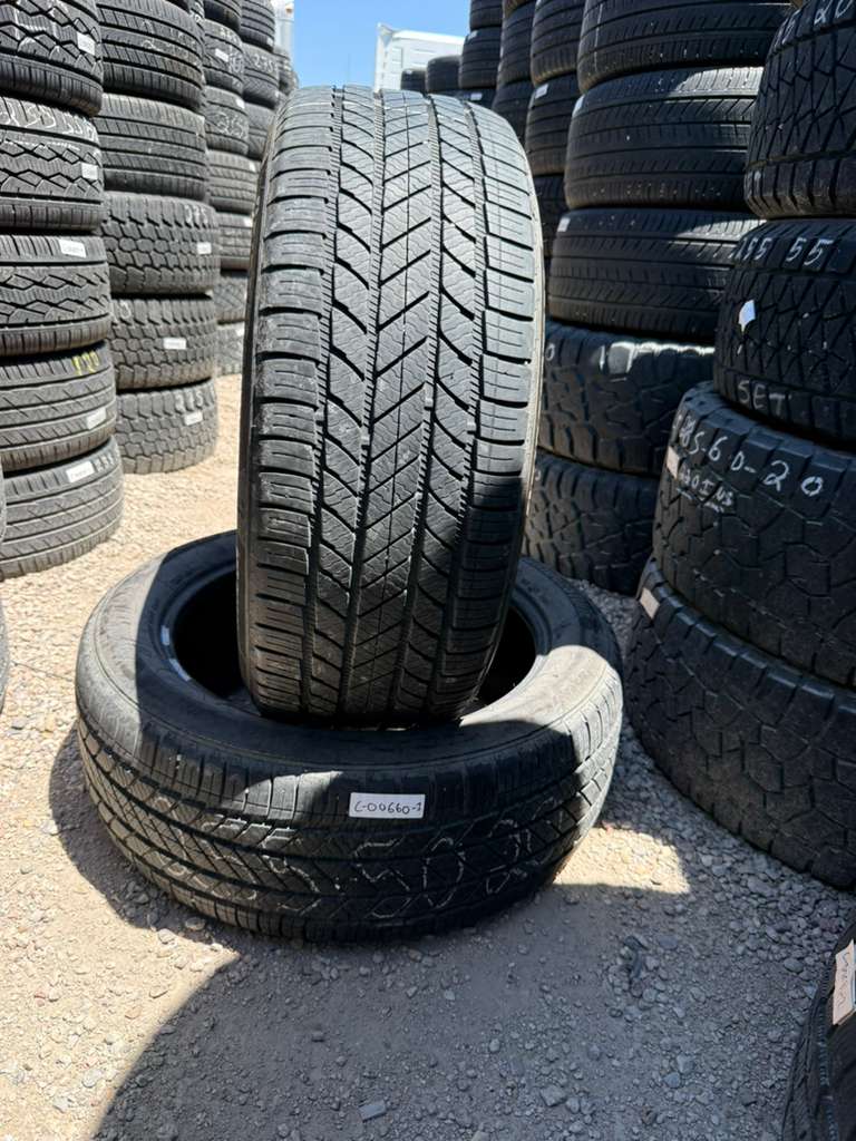 255/50R20 Pair (2 Used Tires) Bridgestone AS Ultra