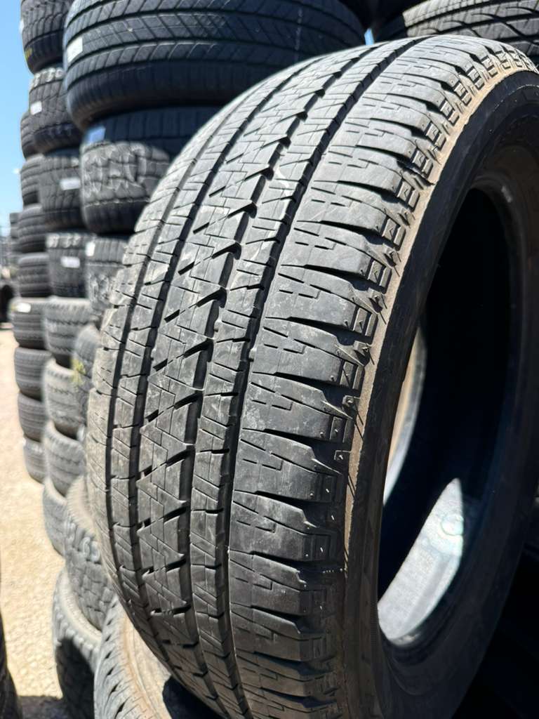 255/55R20 Set (4 Used Tires) Bridgestone Dueler H/L Alenza