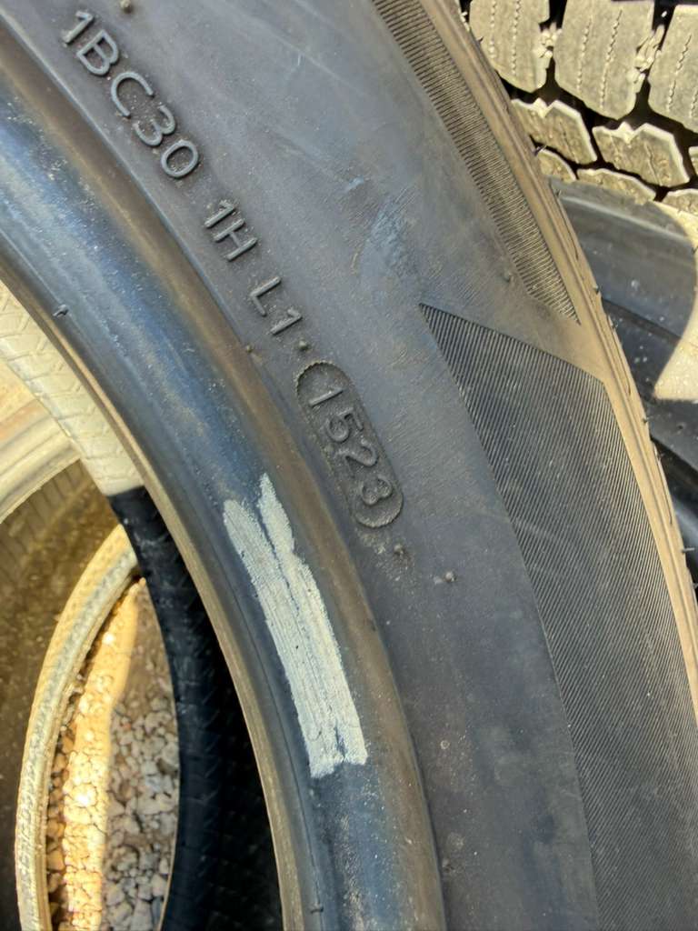 235/55R20 Pair (2 Used Tires) Laufenn S Fit AS