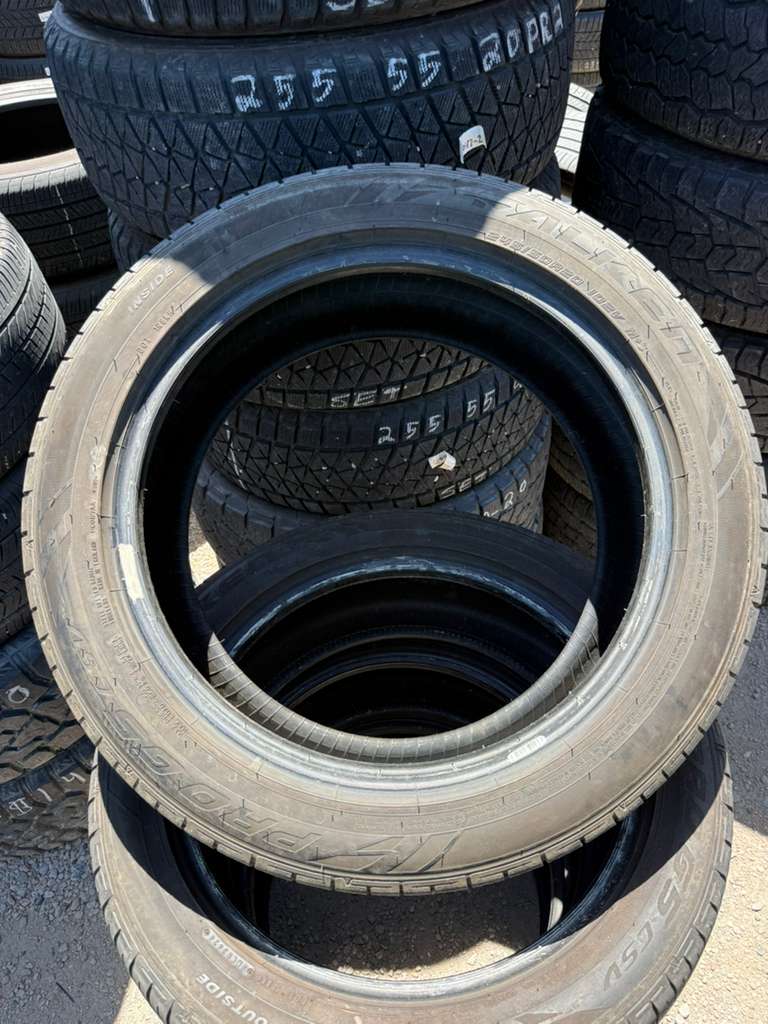 245/50R20 Set (4 Used Tires) Falken Pro G5 CSV