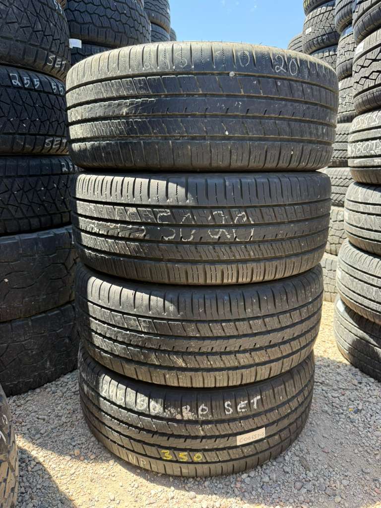 245/50R20 Set (4 Used Tires) Falken Pro G5 CSV