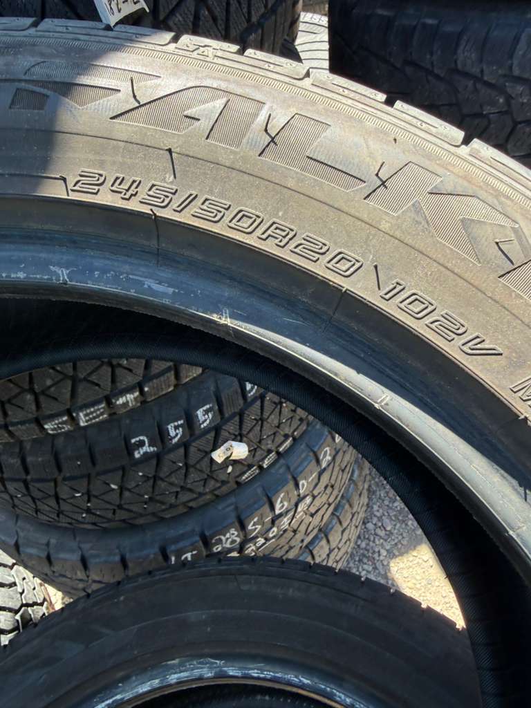 245/50R20 Set (4 Used Tires) Falken Pro G5 CSV