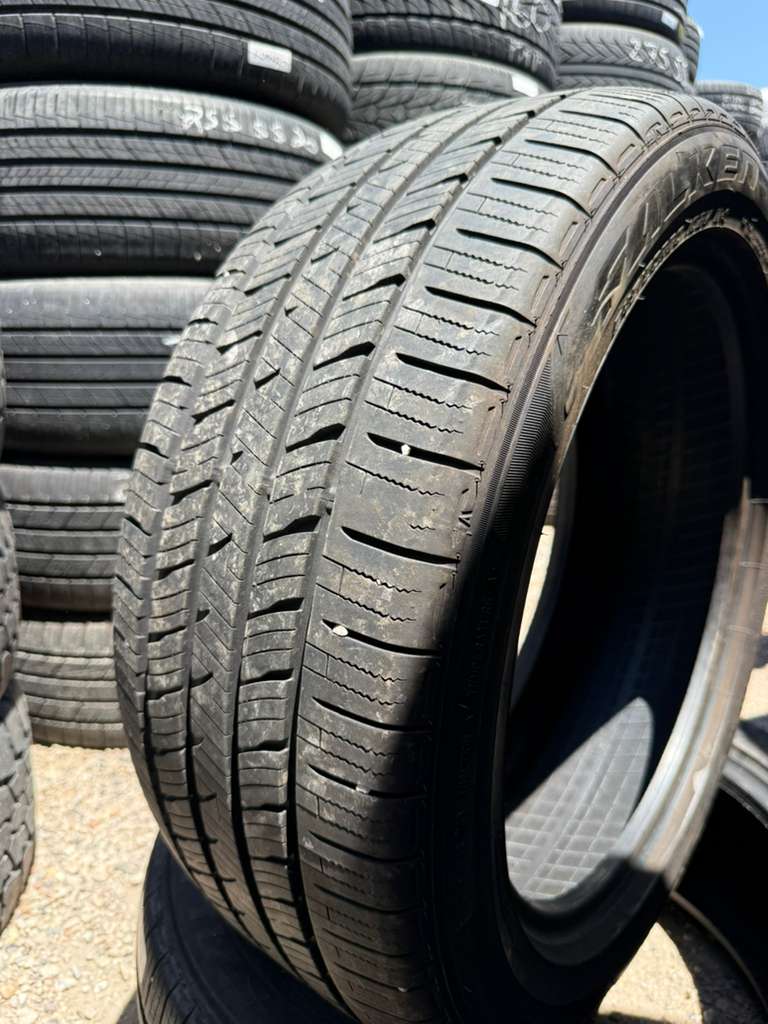 245/50R20 Pair (2 Used Tires) Falken ZIEX CT60 A/S