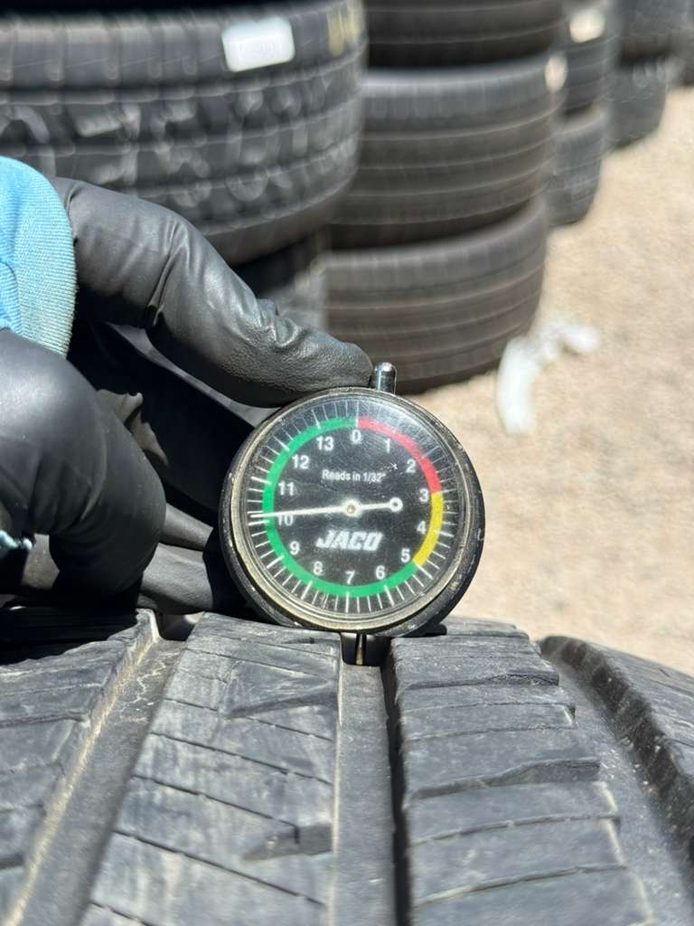 245/50R20 Pair (2 Used Tires) Falken ZIEX CT60 A/S