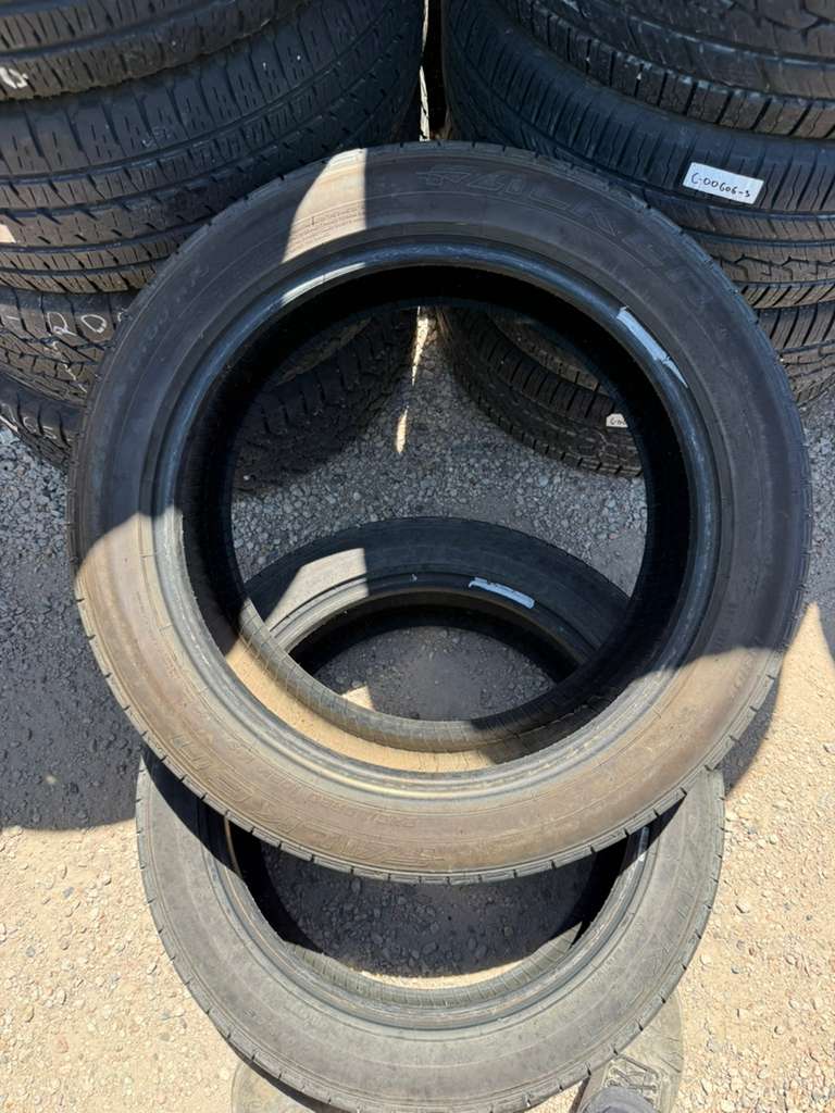245/50R20 Pair (2 Used Tires) Falken ZIEX CT60 A/S