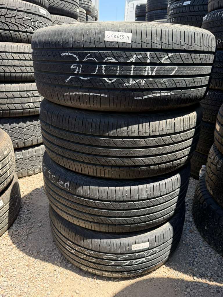 255/55R20 Set (4 Used Tires) Hankook Dynapro HP2