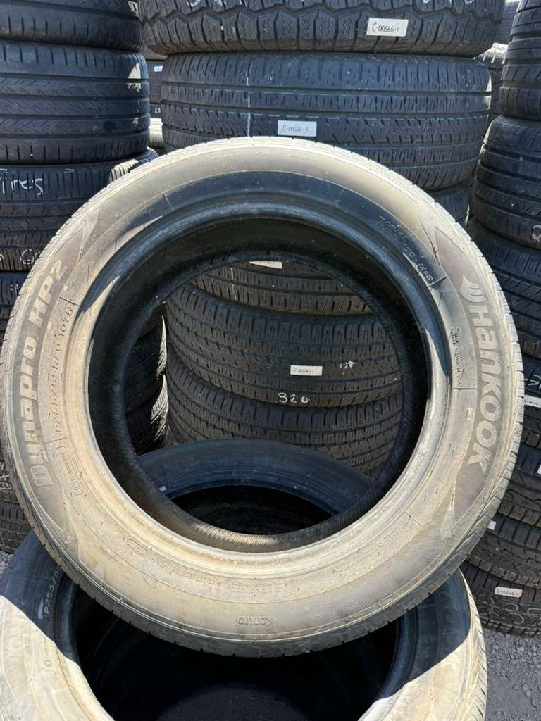 255/55R20 Set (4 Used Tires) Hankook Dynapro HP2