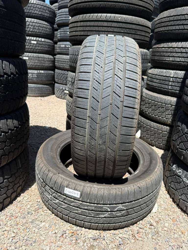 255/55R20 Pair (2 Used Tires) Blackhawk Agility SUV