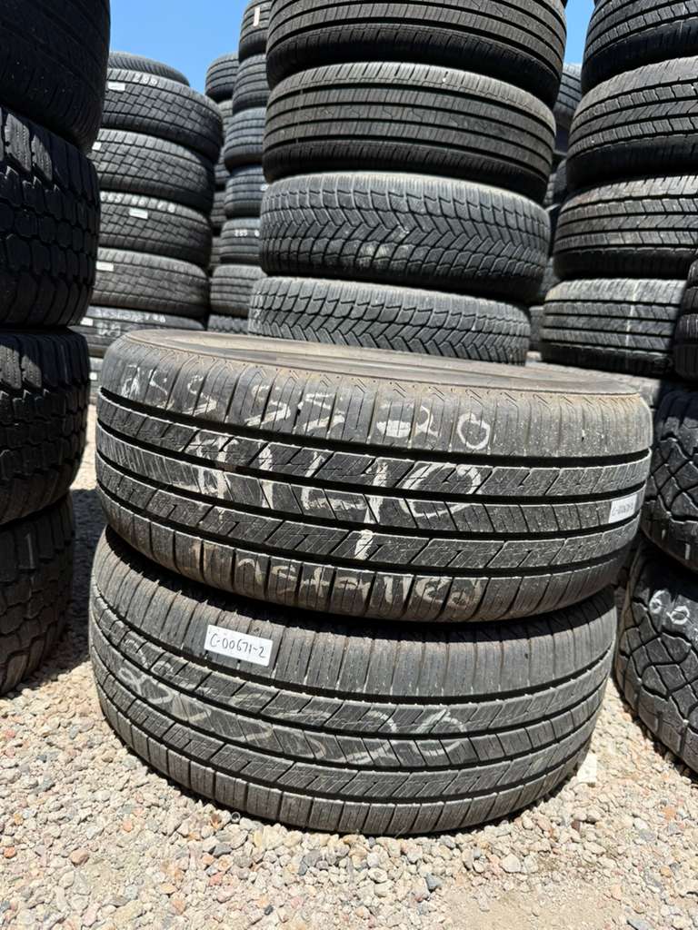 255/55R20 Pair (2 Used Tires) Blackhawk Agility SUV
