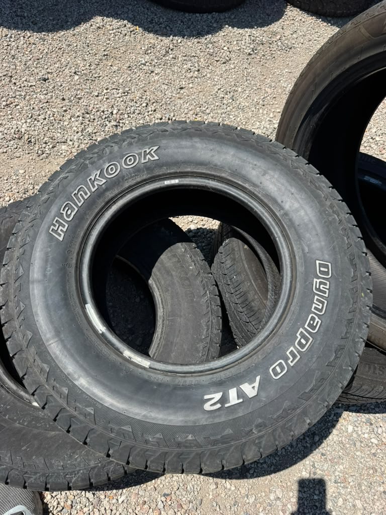 245/75R16 Pair (2 Used Tires) Hankook DynaPro AT2