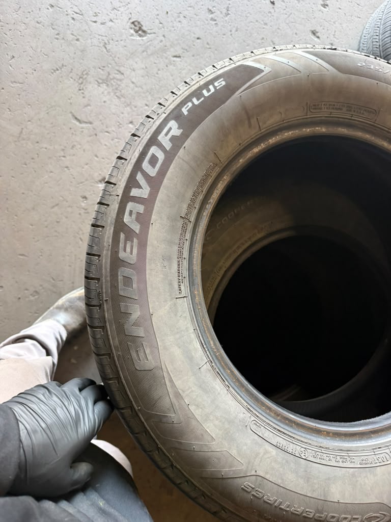 235/65R16 Set (4 Used Tires) Cooper Endeavor Plus
