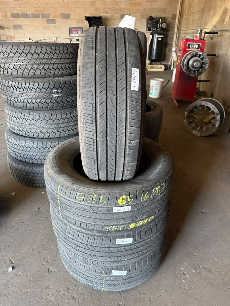 235/65R16 Set (4 Used Tires) Cooper Endeavor Plus