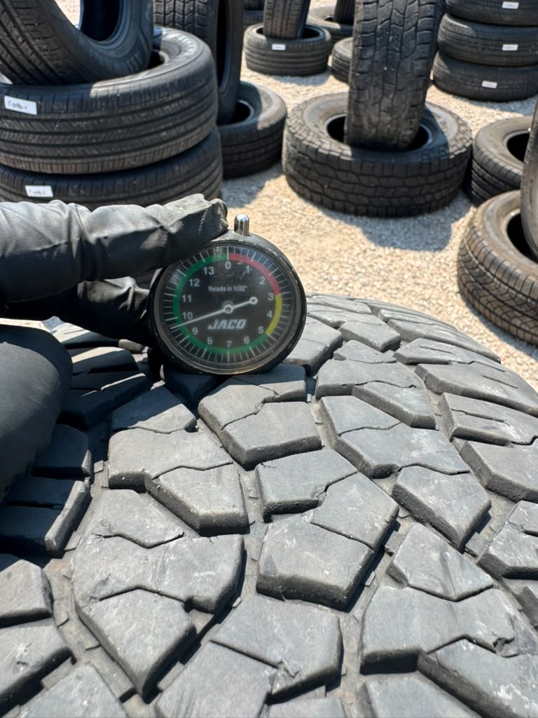 265/70R17 Pair (2 Used Tires) Goodyear Wrangler WorkHorse