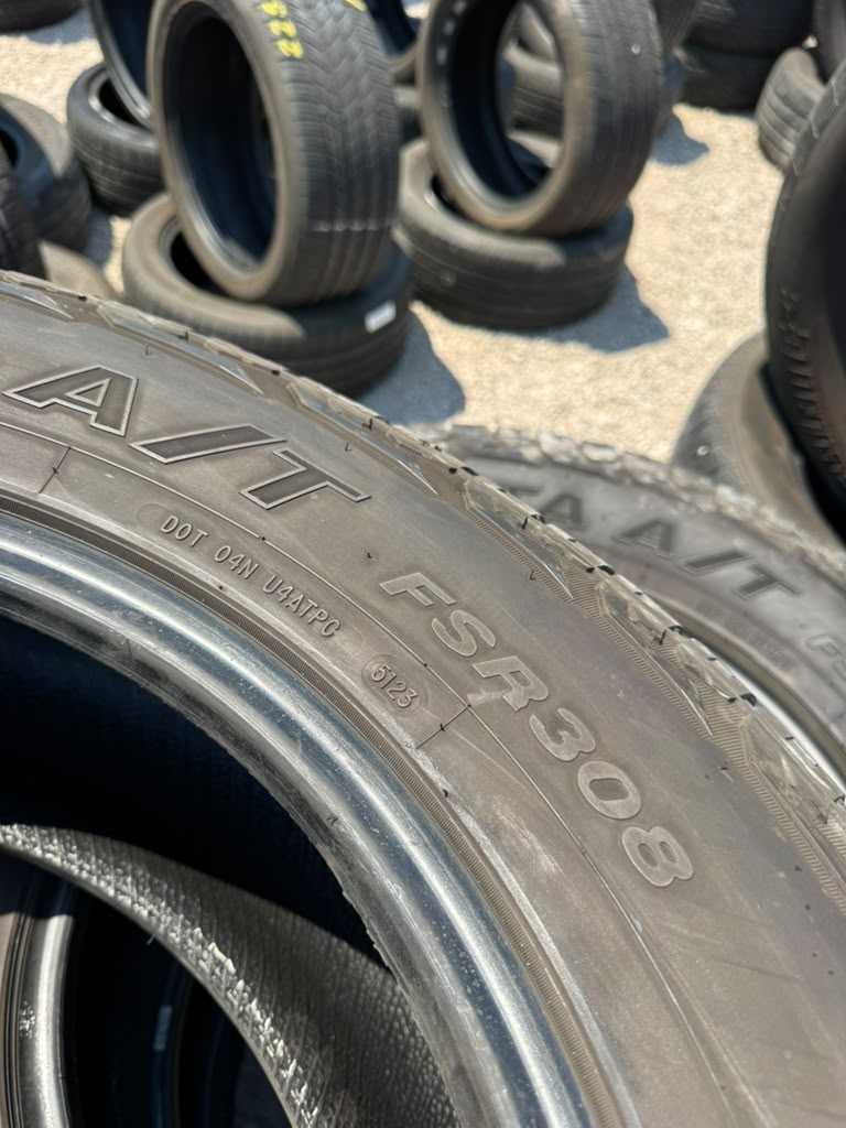 275/65R18 Set (4 Used Tires) Fortune Tormenta