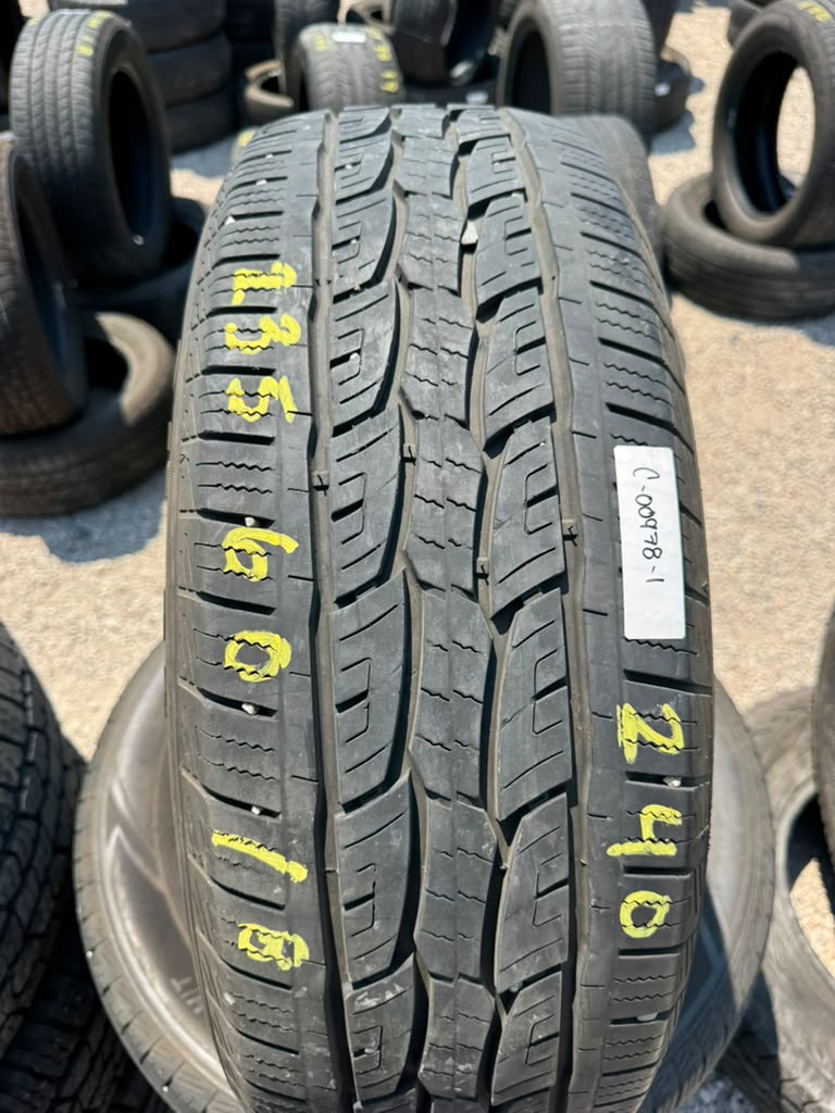 235/60R18 Set (4 Used Tires) Delinte DX-11 Bandit H/T