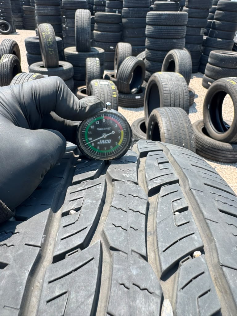235/60R18 Set (4 Used Tires) Delinte DX-11 Bandit H/T
