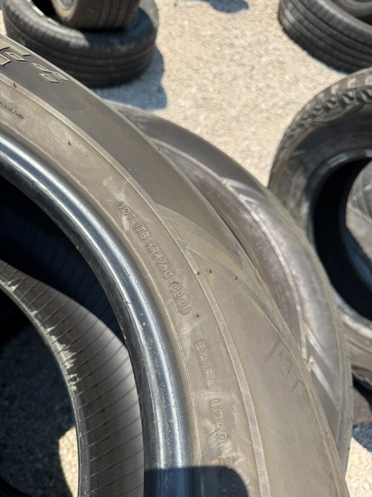 235/60R18 Set (4 Used Tires) Delinte DX-11 Bandit H/T