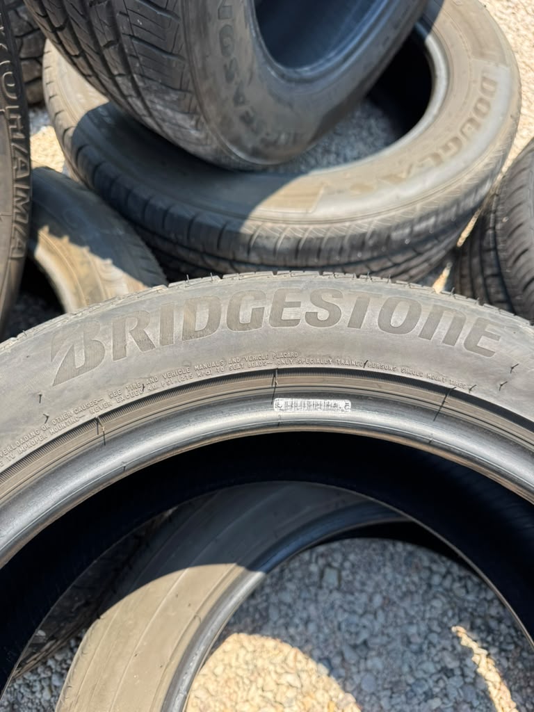 225/50R17 Pair (2 Used Tires) Bridgestone Turanza Quiet Track