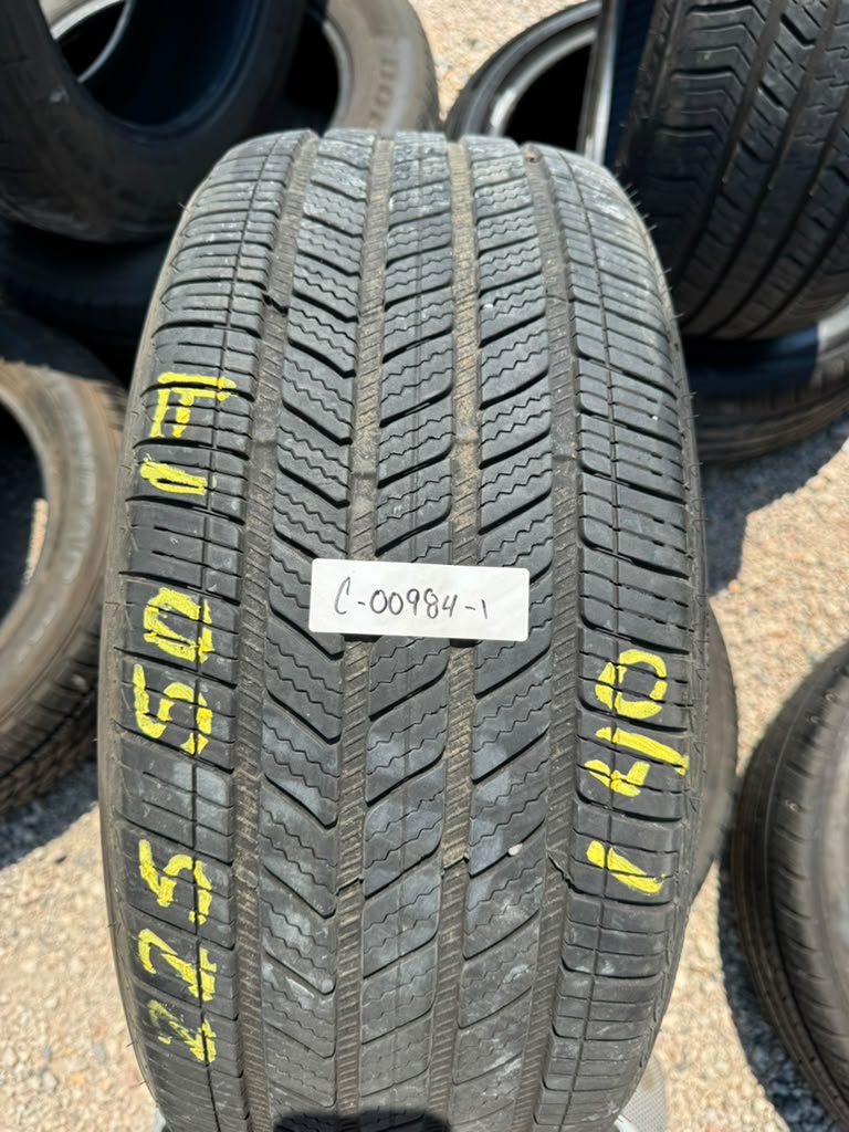 225/50R17 Pair (2 Used Tires) Bridgestone Turanza Quiet Track