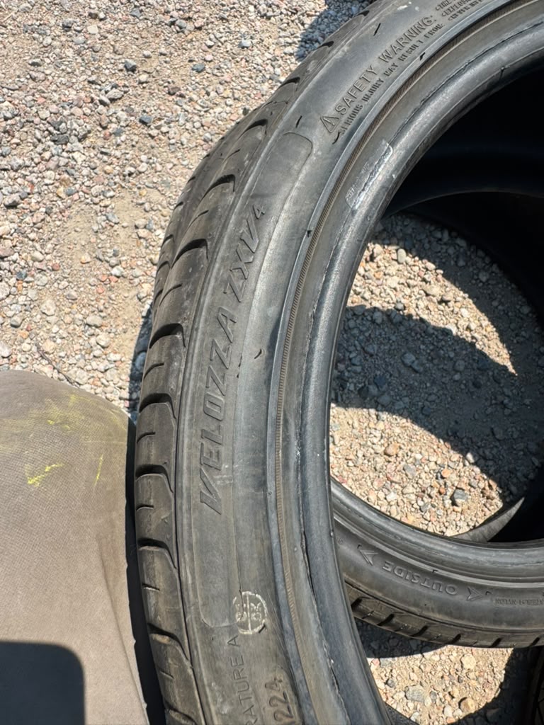 205/40R17 Pair (2 Used Tires) Velozza ZXV4