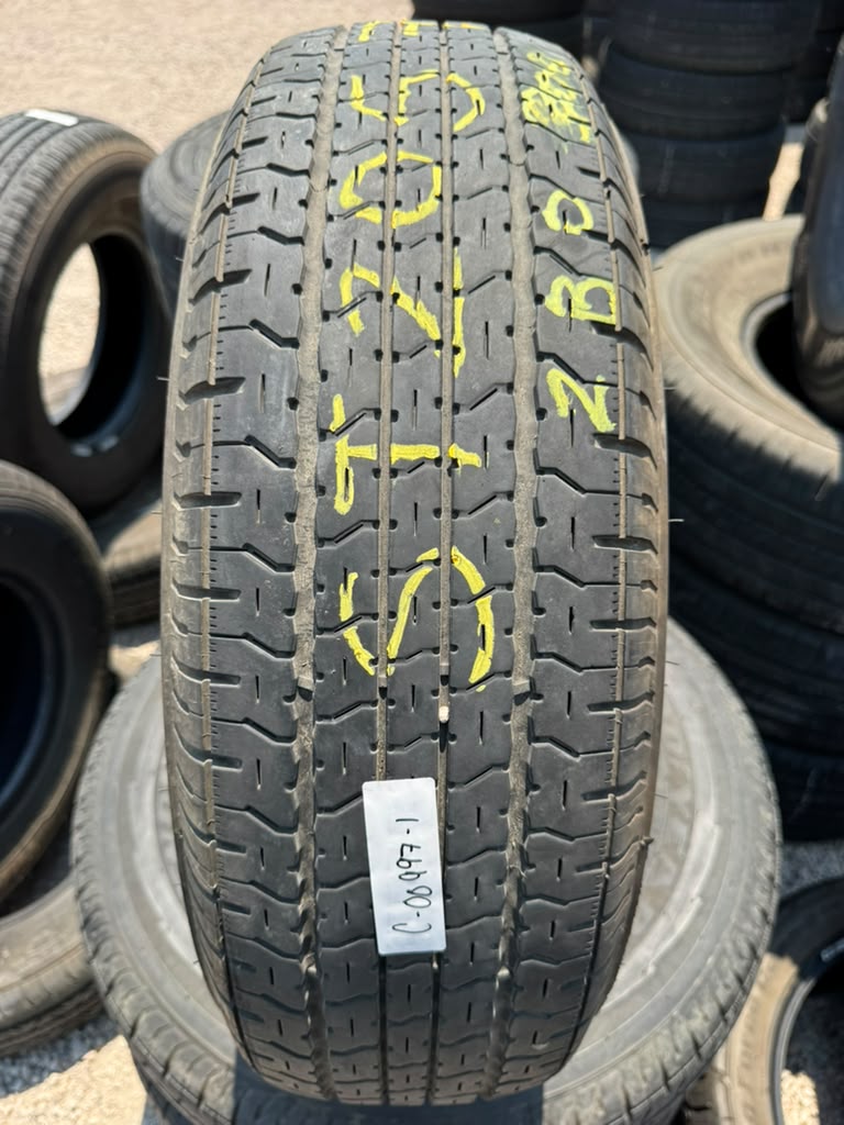 ST205/75R15 Set (4 Used Tires) Goodyear Endurance