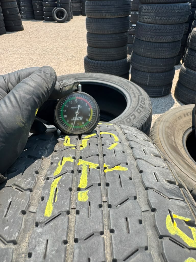 ST205/75R15 Set (4 Used Tires) Goodyear Endurance