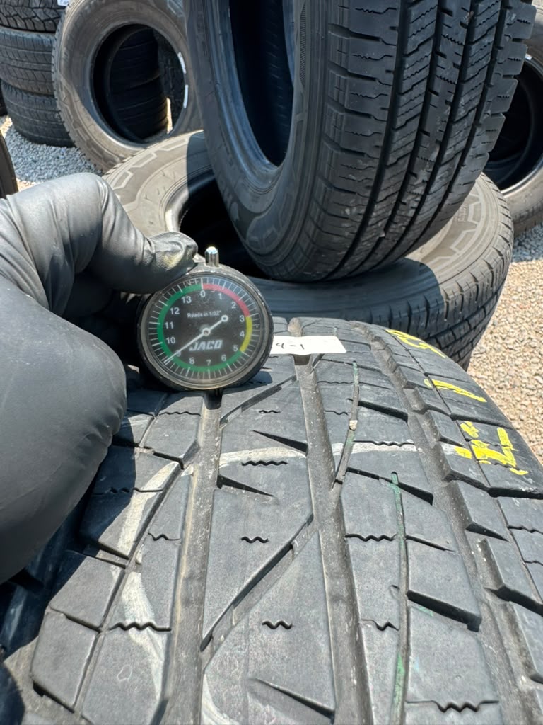 265/65R17 Pair (2 Used Tires) Firestone Destination LE2
