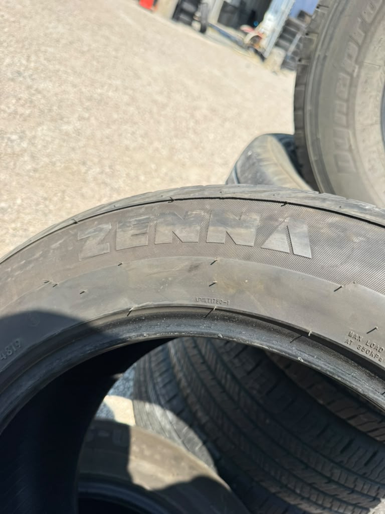 255/55R18 Pair (2 Used Tires) Argus Zenna