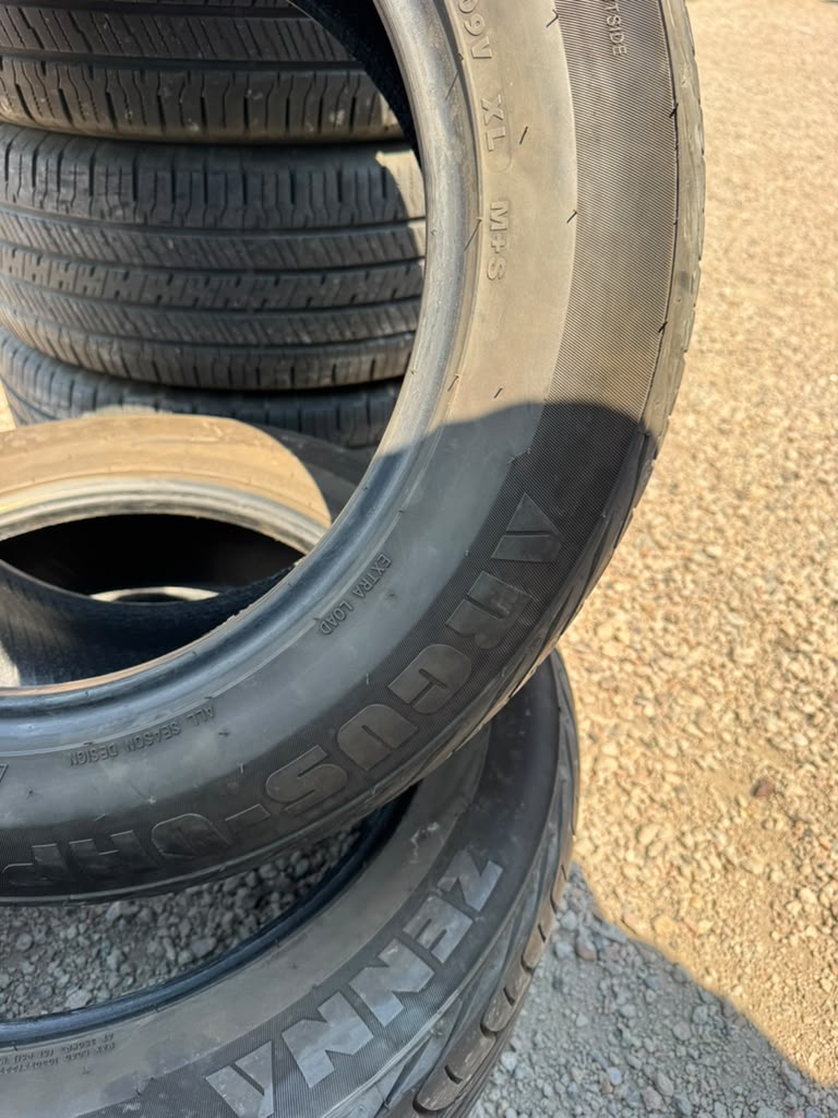 255/55R18 Pair (2 Used Tires) Argus Zenna