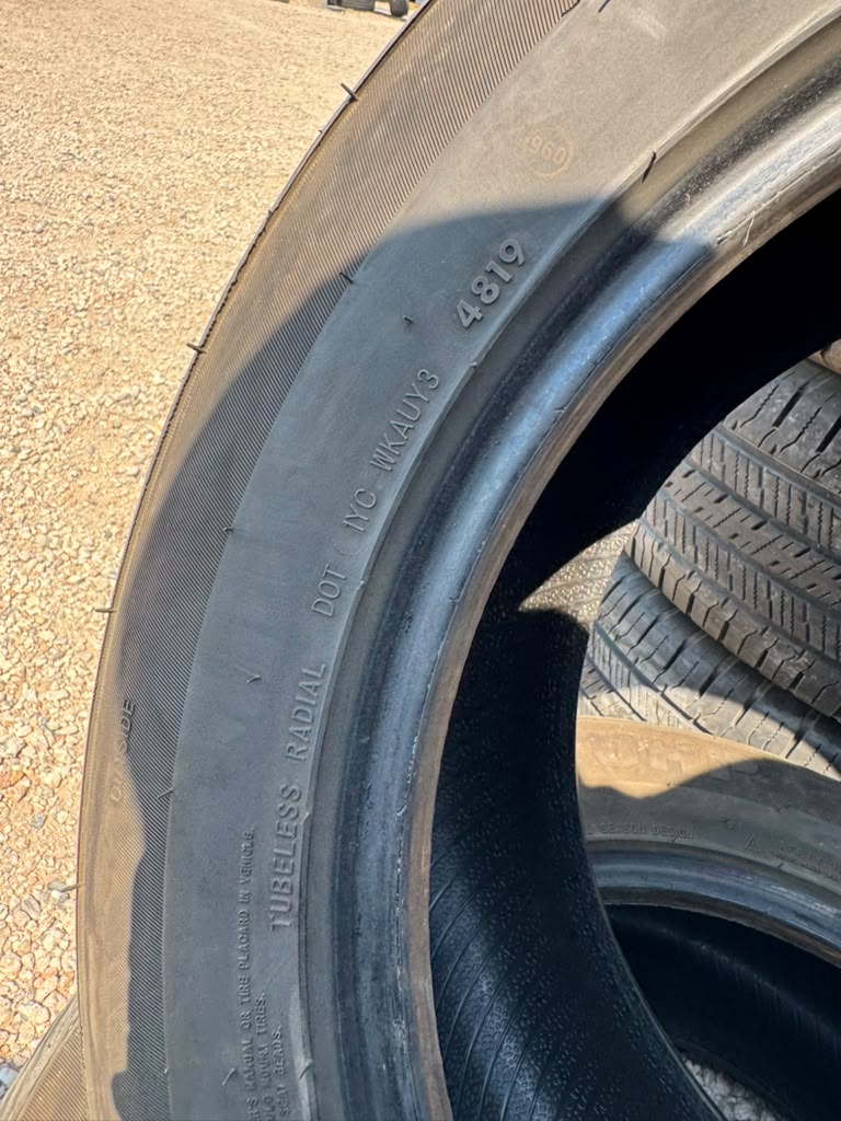 255/55R18 Pair (2 Used Tires) Argus Zenna