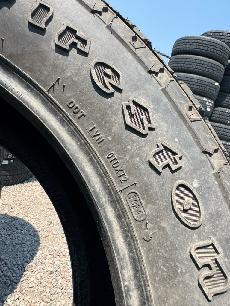 LT275/65R20 Pair (2 Used Tires) Firestone Destination