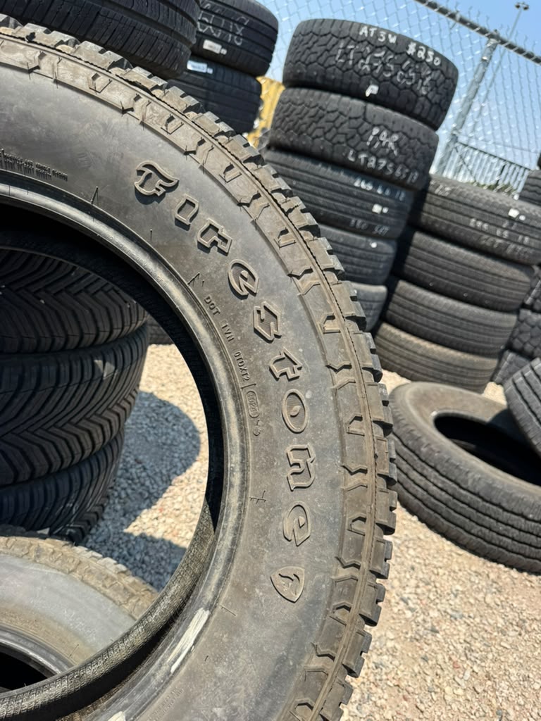 LT275/65R20 Pair (2 Used Tires) Firestone Destination