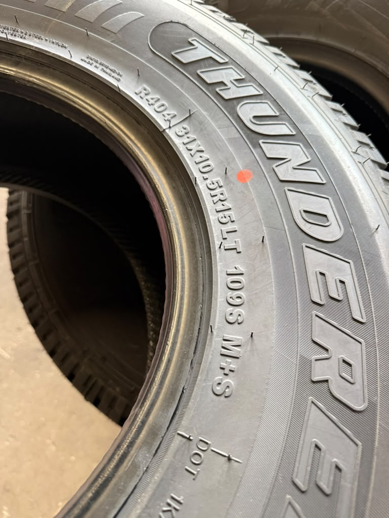 LT31X10.50R15 Set (4 Brand New Tires!!) Thunderer Ranger AT