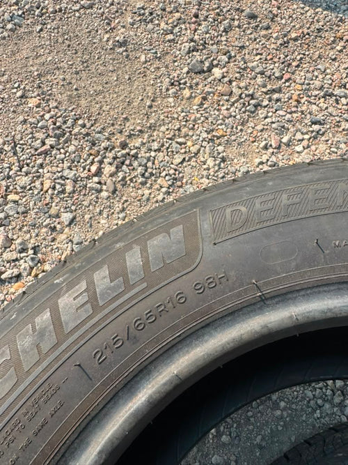 215/65R16 Pair (2 Used Tires)  Michelin Defender & Tour - 📍 Commerce City